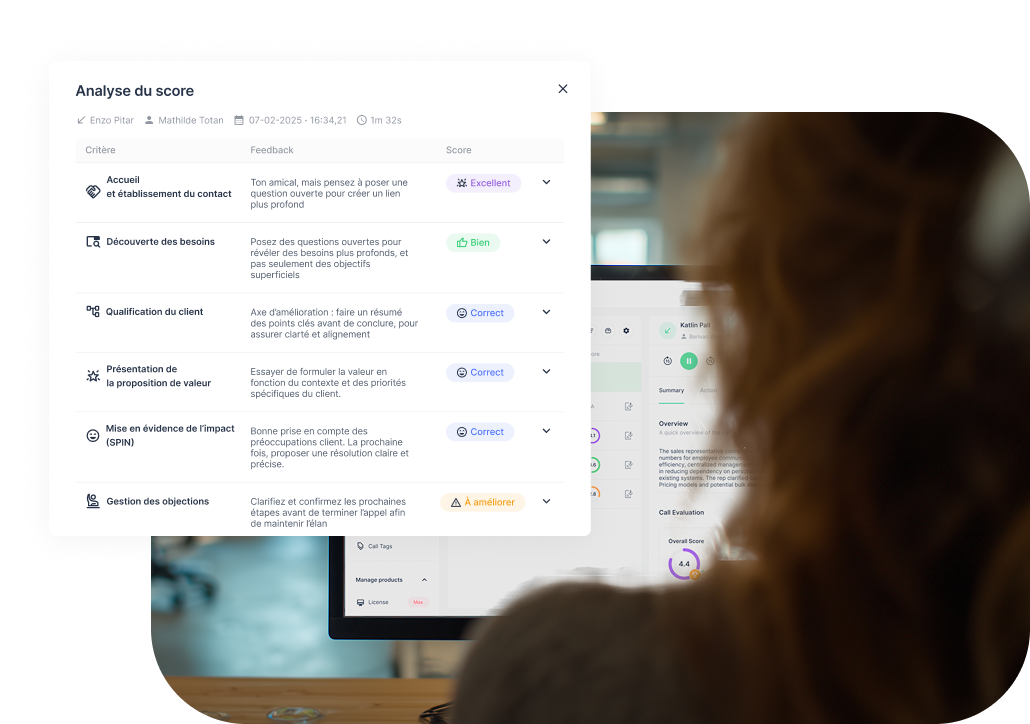 Analyse automatique des appels 